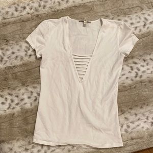 Basic tee with a twist.